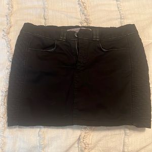 ZARA black mini skirt